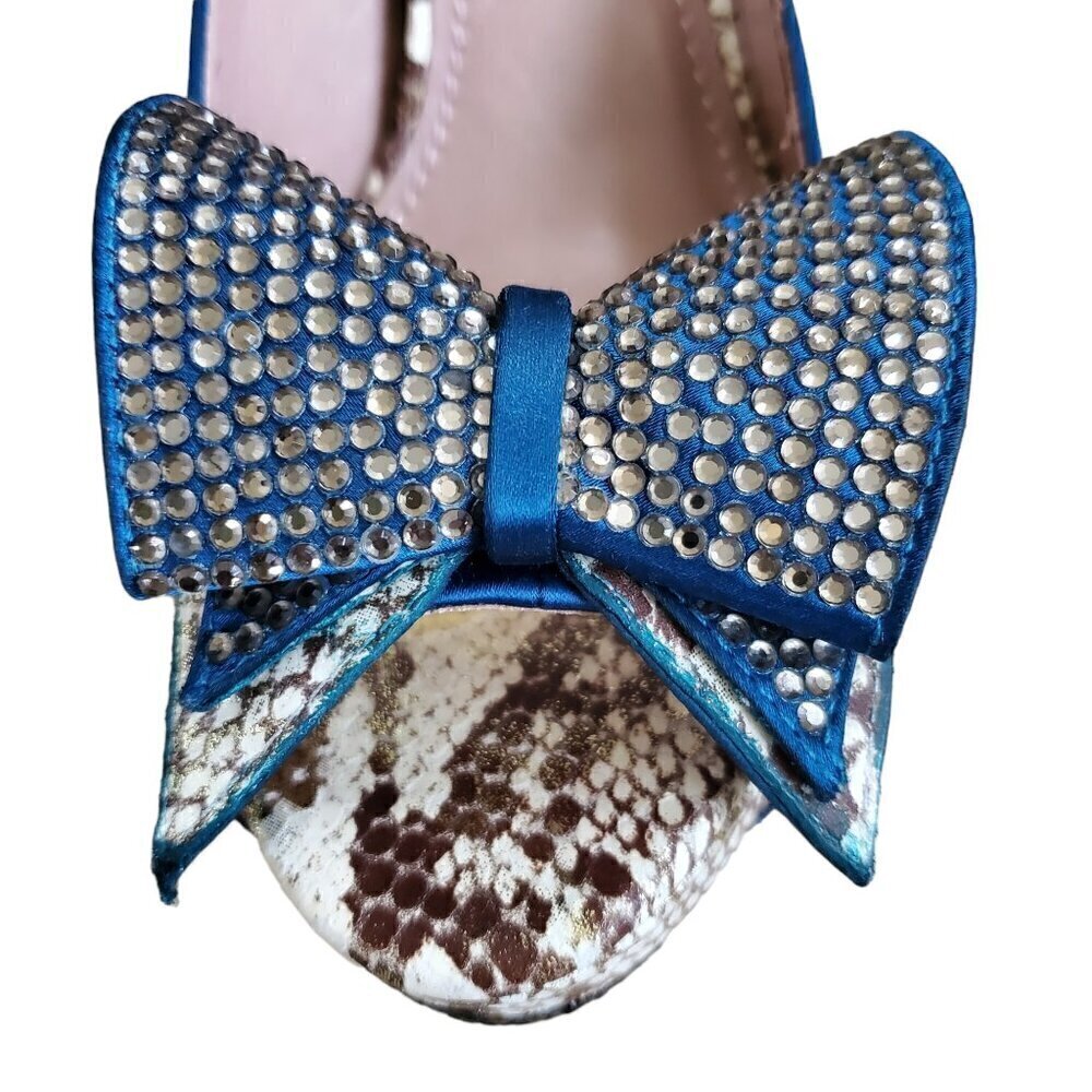 VINCE CAMUTO RHINESTONE HEELS SIZE 10 - Picture 5 of 13